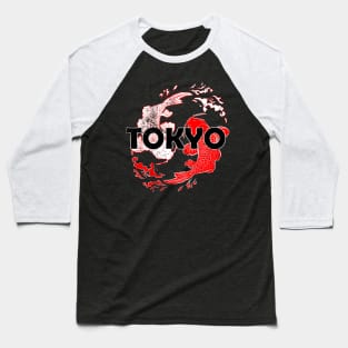 Red koi Baseball T-Shirt